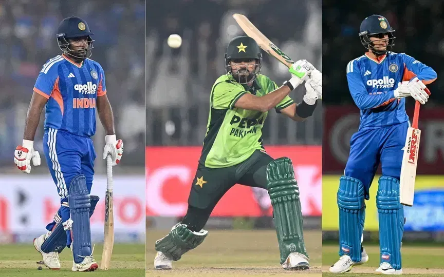 Babar Azam, Shubman Gill out; No Sanju Samson: India-Pakistan combined T20I XI of 2025